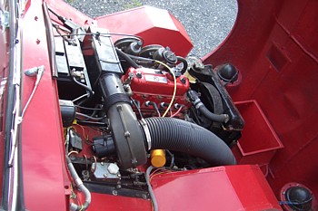 interior - note air box and support struts